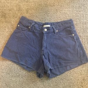 Urban Outfitters BDG Corduroy Shorts Blue